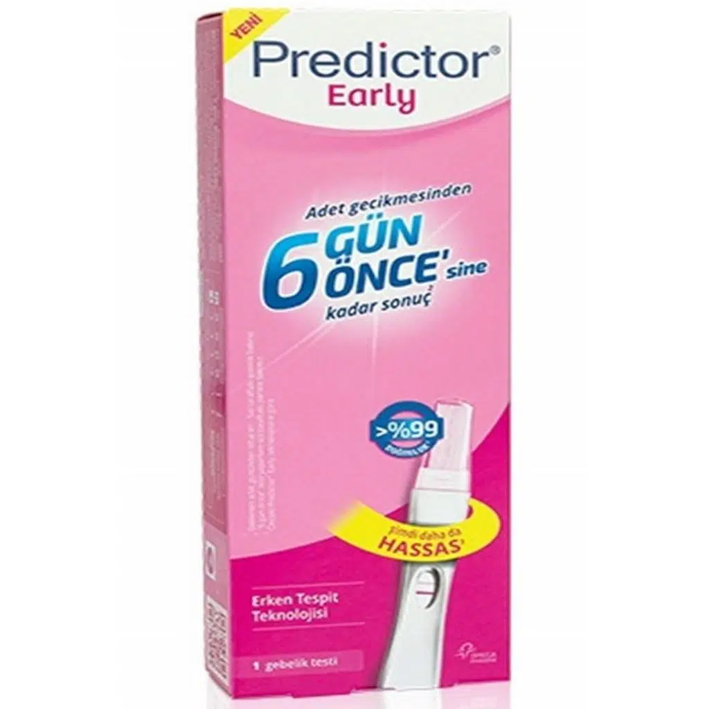 Predictor Early Erken Gebelik Testi 3 Lü