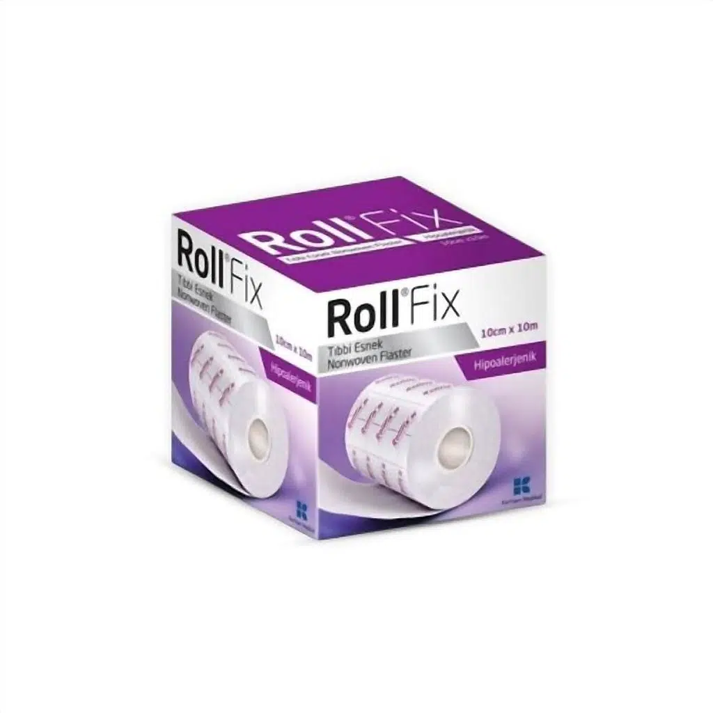 Roll Fix Tıbbi Esnek Nonwoven Flaster 10cm x 10m