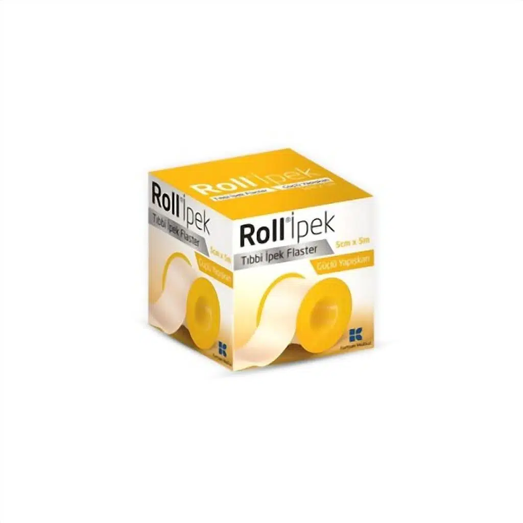 Roll İpek Flaster 5 cm x 5 m