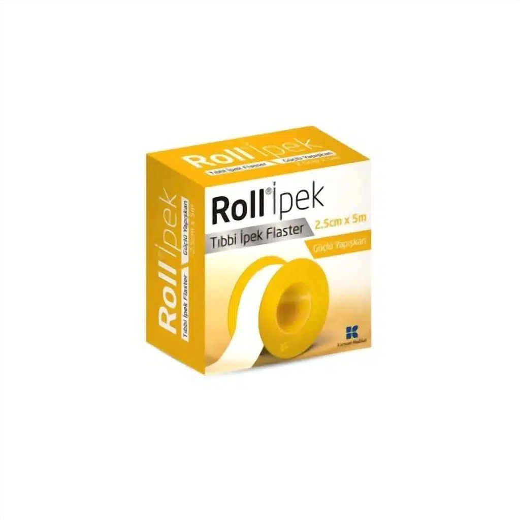 Roll İpek Tıbbi Flaster 5m x 2,5cm