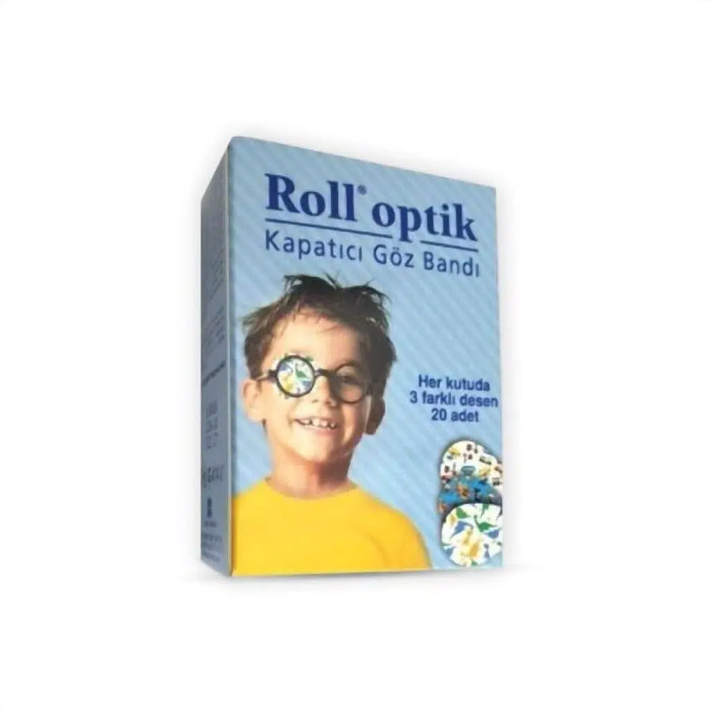 Roll Optik Göz Bandı Erkek 20'li