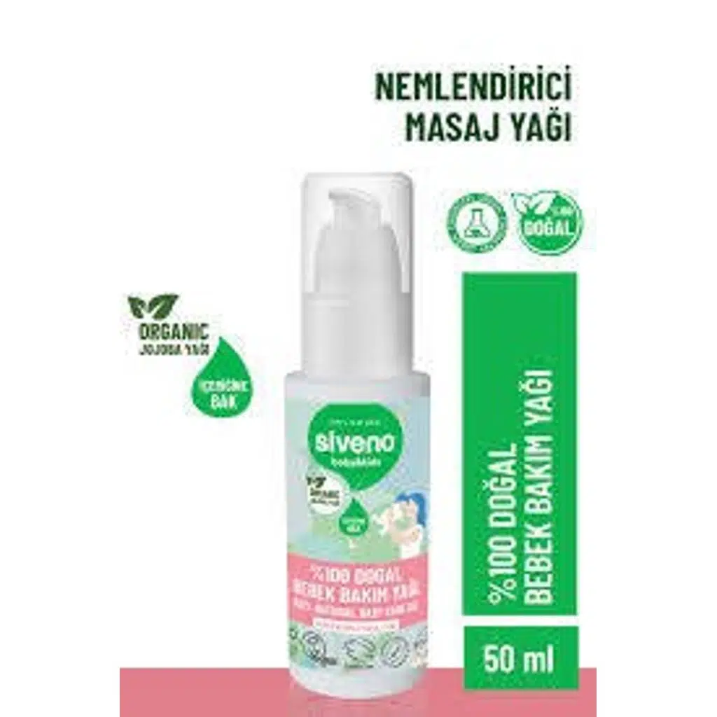 Siveno Bebek Bakım Yağı 50 ml