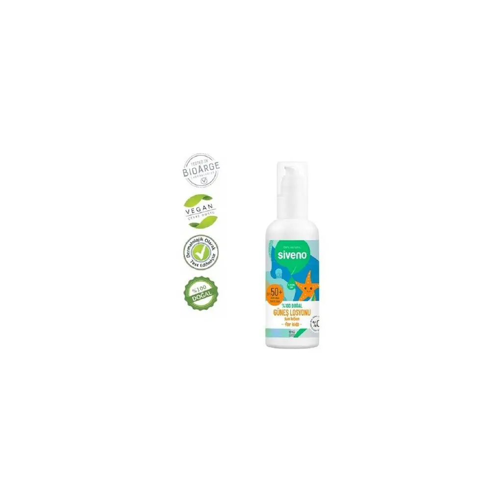 Siveno Çocuk Güneş Losyonu SPF50 100 ml