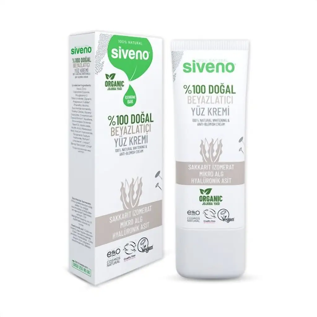 Siveno Doğal Yüz Kremi Aydınlatıcı 30 ml