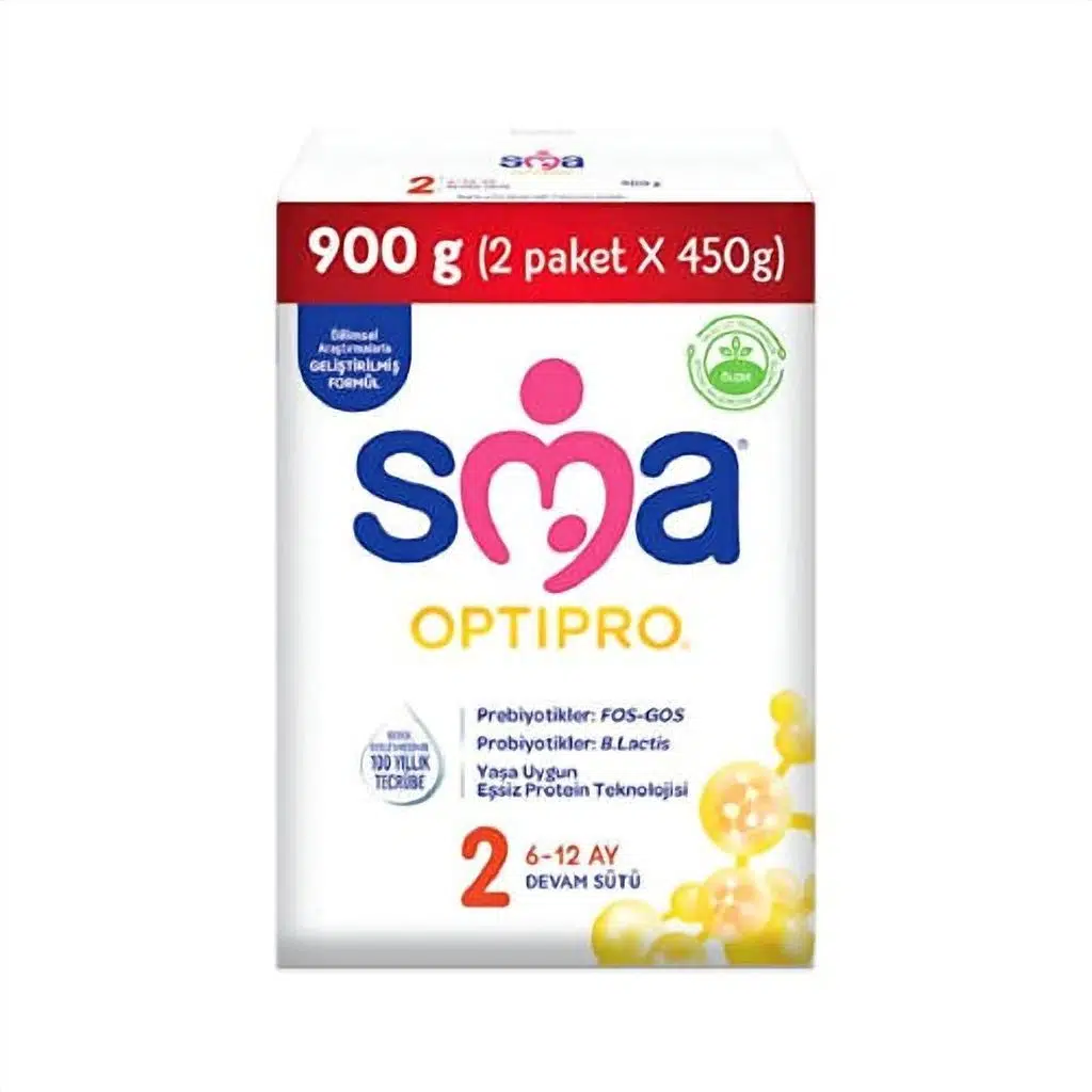 SMA Optipro 2 Devam Sütü 450 gr 2'li