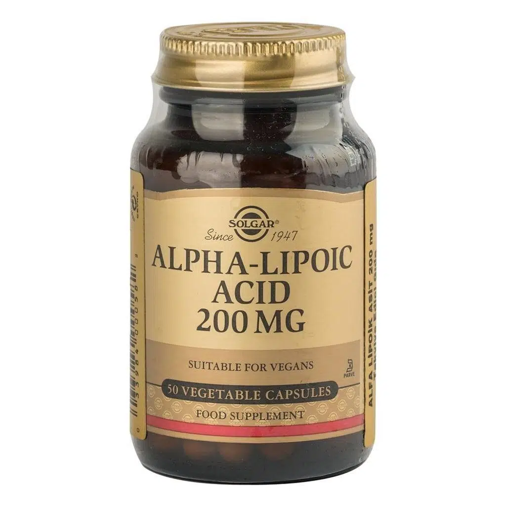 Solgar Alpha Lipoic Acid 200 mg 50 Kapsül