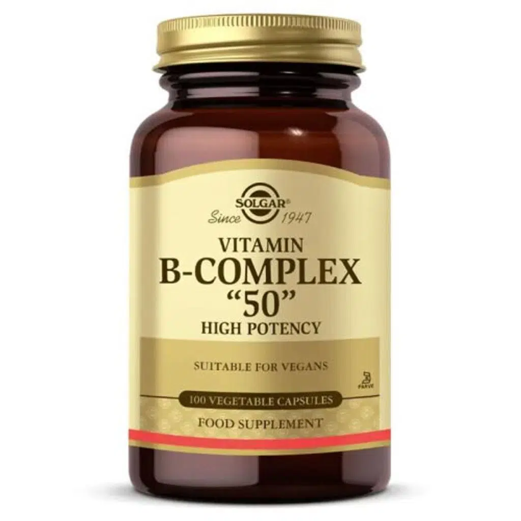 Solgar Vitamin B Complex 50 mg 100 Kapsül