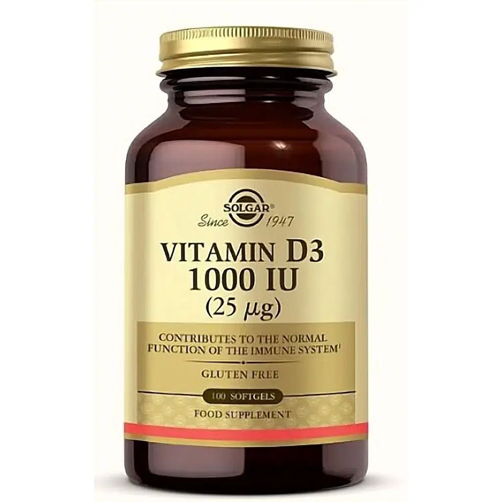 Solgar Vitamin D3 1000 Iu 100 Softgel