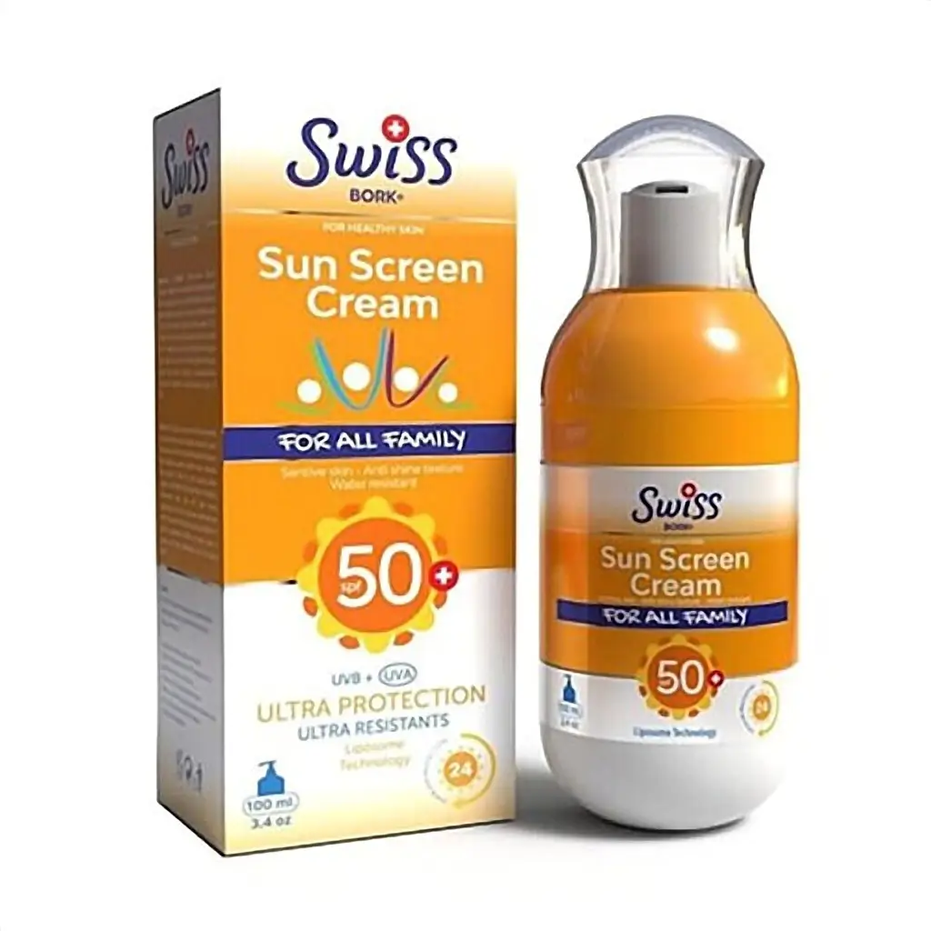 Swiss Bork Leke Karşıtı Güneş Kremi SPF50+ 100 ml