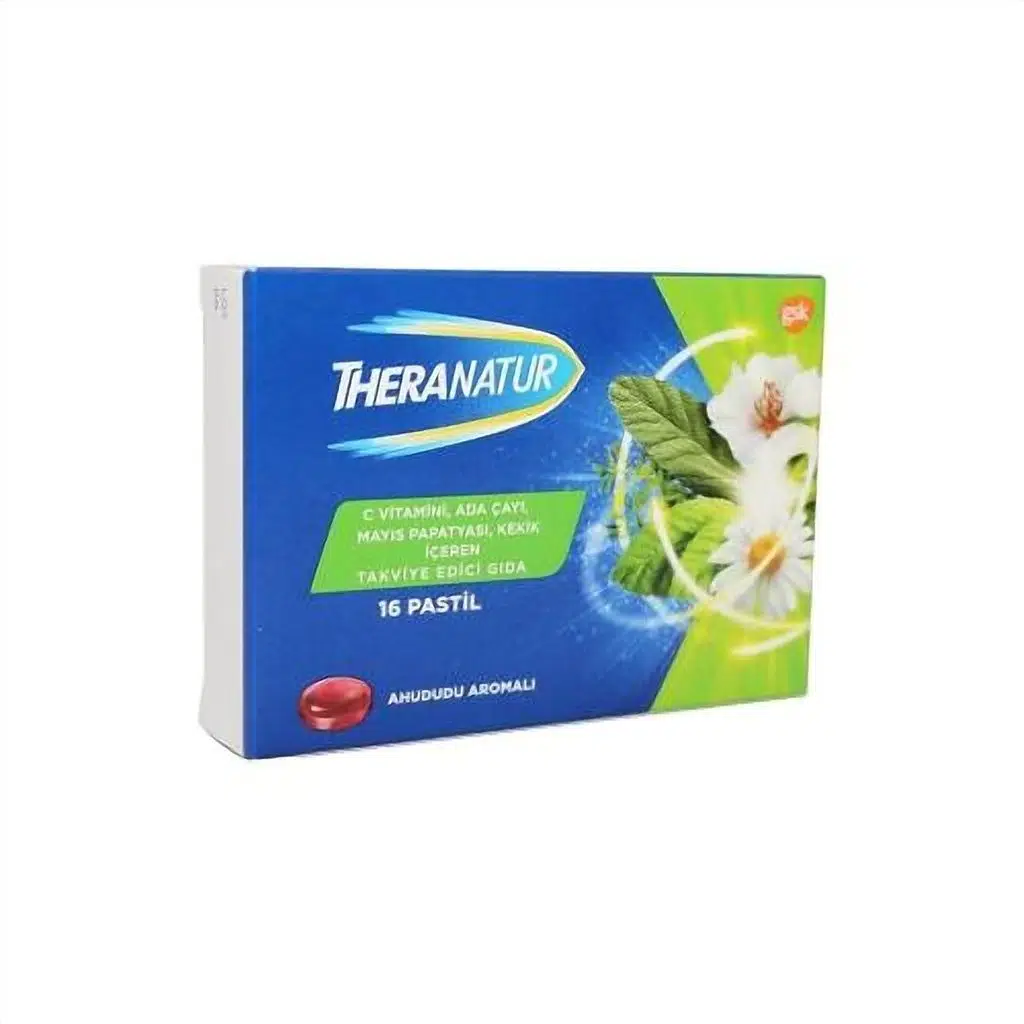 Theranatur Ahududu Aromalı 16 Pastil