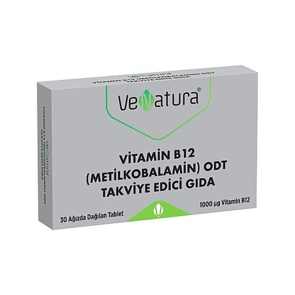 Venatura Metilkobalamin Odt Takviye Edici Gıda 30 Tablet