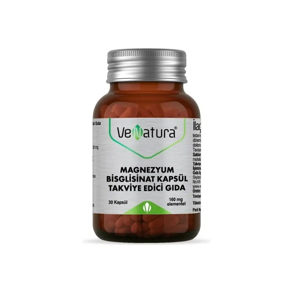 Venatura Magnezyum Bisglisinat 30 Kapsül