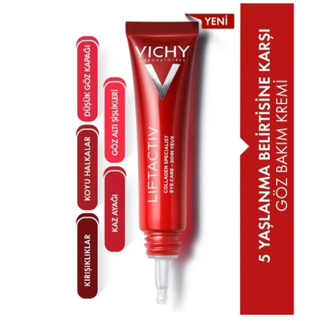 Vichy Liftactiv Collagen Specialist Göz Bakım Kremi 15 ml