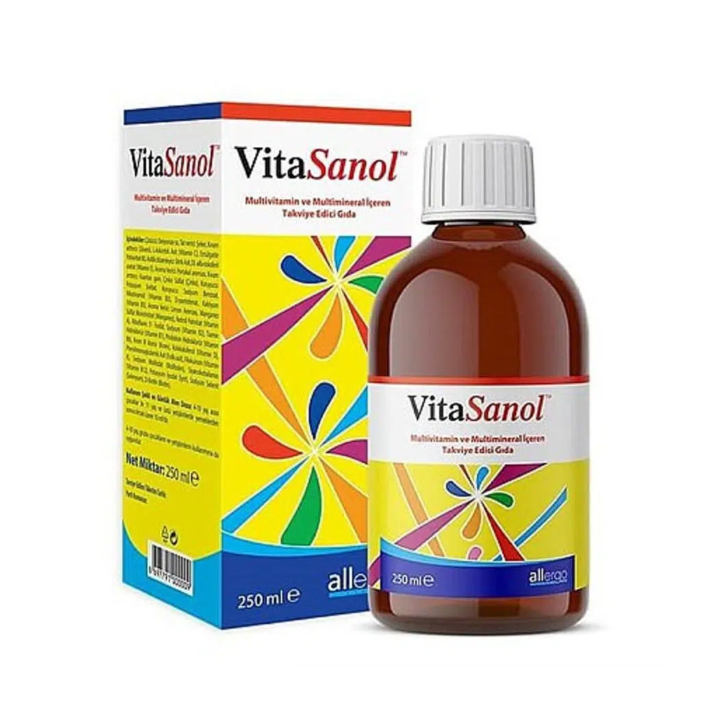 Vitasanol Multivitamin Multimineral Şurup 250 ml