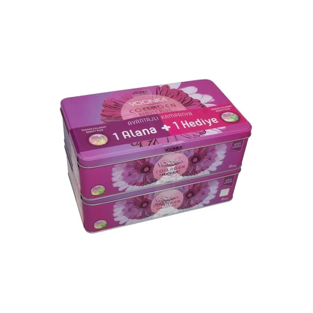 Voonka Collagen Beauty Plus 1 Alana 1 Hediye Kolajen Ananas Ve Yeşil Elma Aromalı 30 30 Saşe