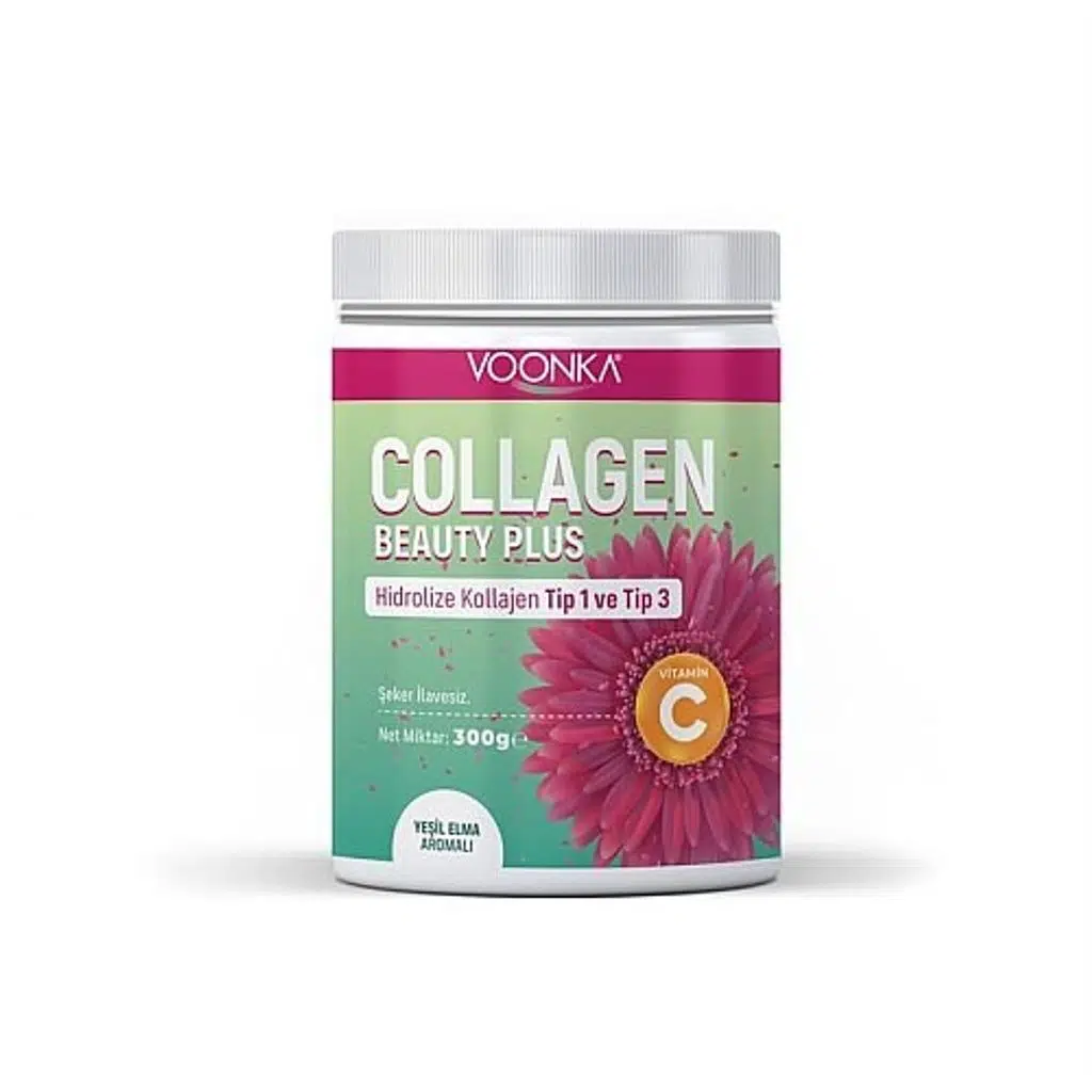 Voonka Collagen Beauty Plus Yeşil Elma Aromalı 300 gr