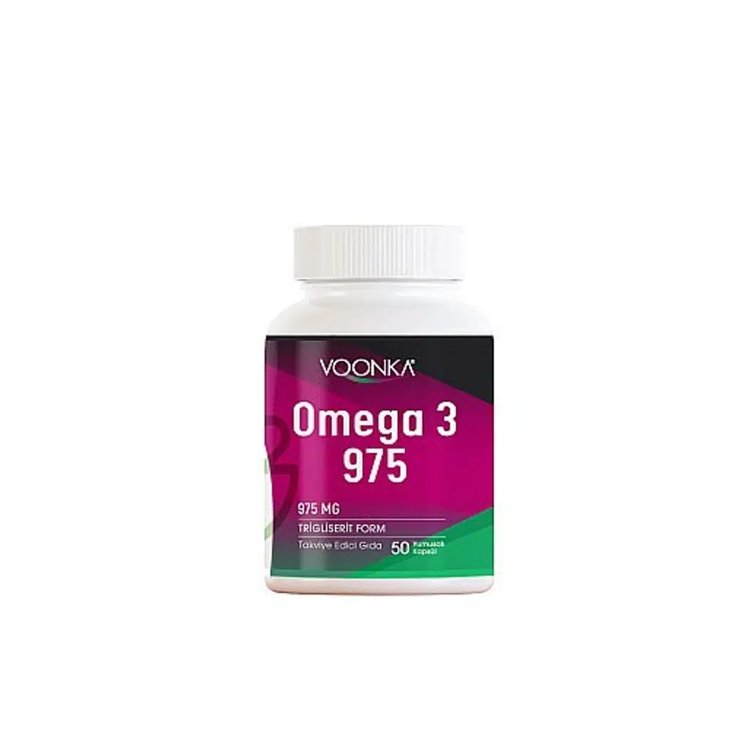 Voonka Omega 3 975 mg 50 Yumuşak Kapsül