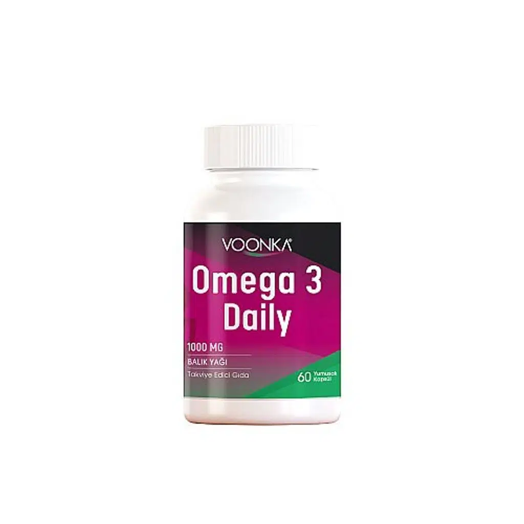 Voonka Omega 3 Daily 60 Yumuşak Kapsül