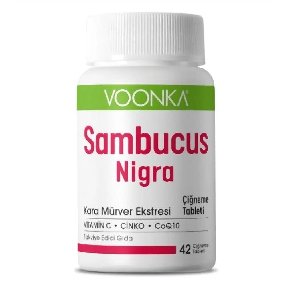 Voonka Sambucus Nigra Çiğneme 40 Tablet