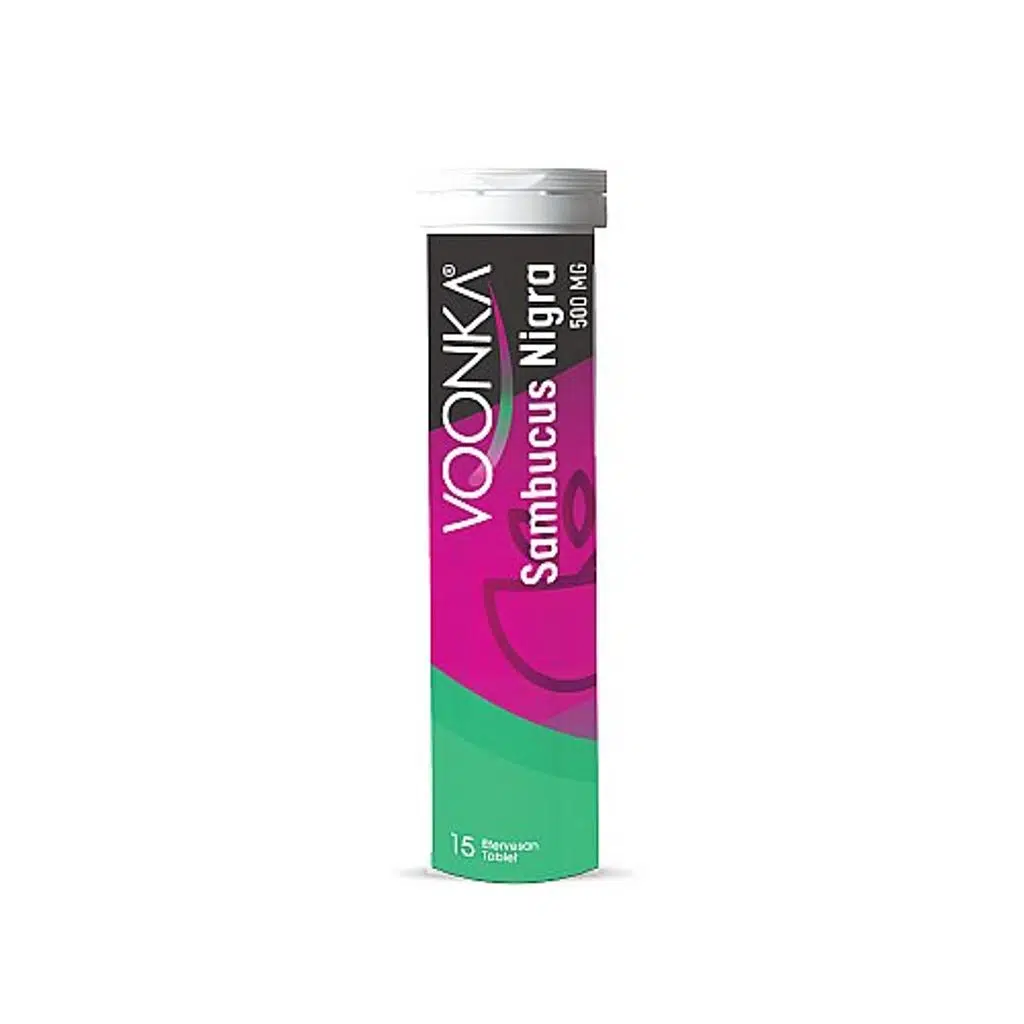 Voonka Sambucus Nigra Propolis Complex 15 Efervesan Tablet