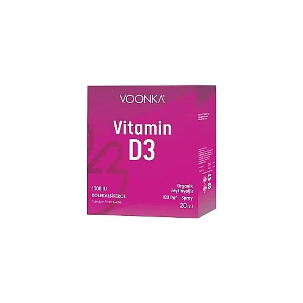 Voonka Vitamin D3 1000 IU 20 ml