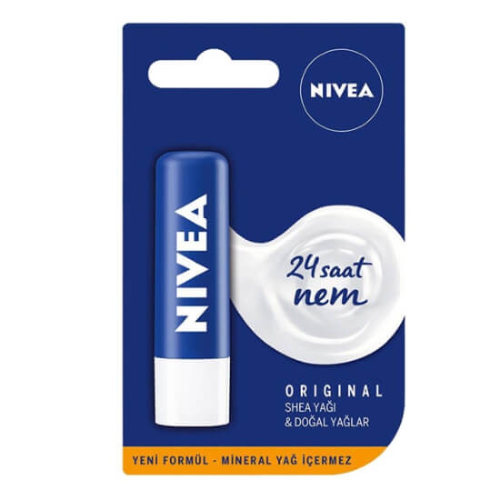 Nivea Lip Stick Original 24 Saat Nem 30 Adet
