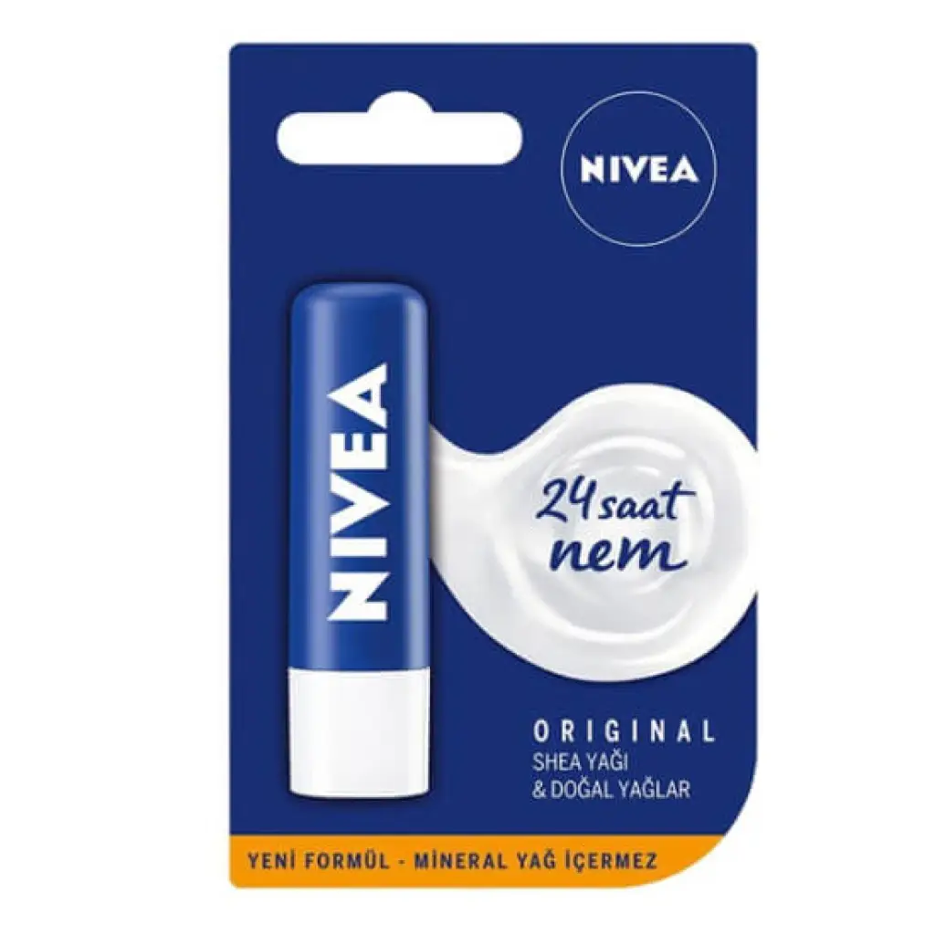 Nivea Lip Stick Original 24 Saat Nem 30 Adet