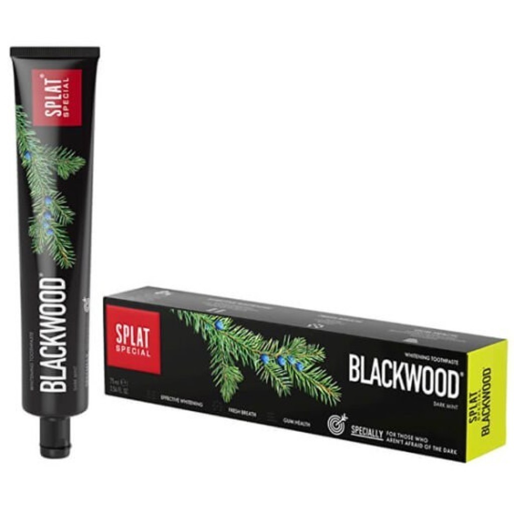 Splat Diş Macunu Blackwood 4 Ton Beyaz 75 ml 30 Adet