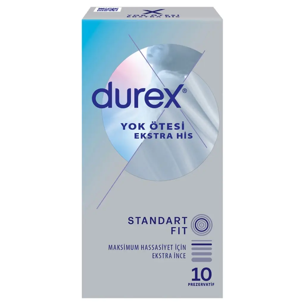 Durex Yok Ötesi Ekstra İnce Ekstra His Prezervatif 10’lu 20 Adet