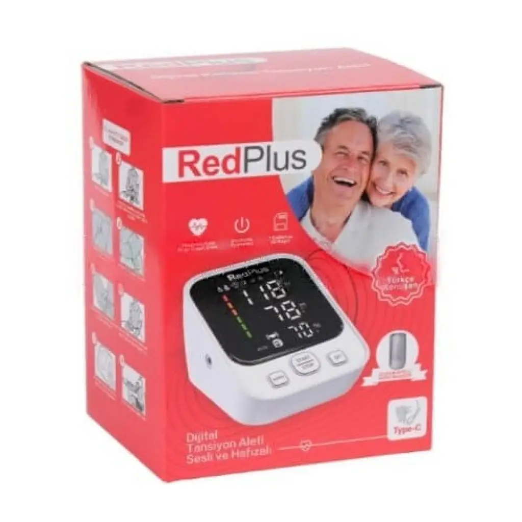 Redplus Konuşan Tansiyon Aleti Manşonu 22-42 cm 10 Adet