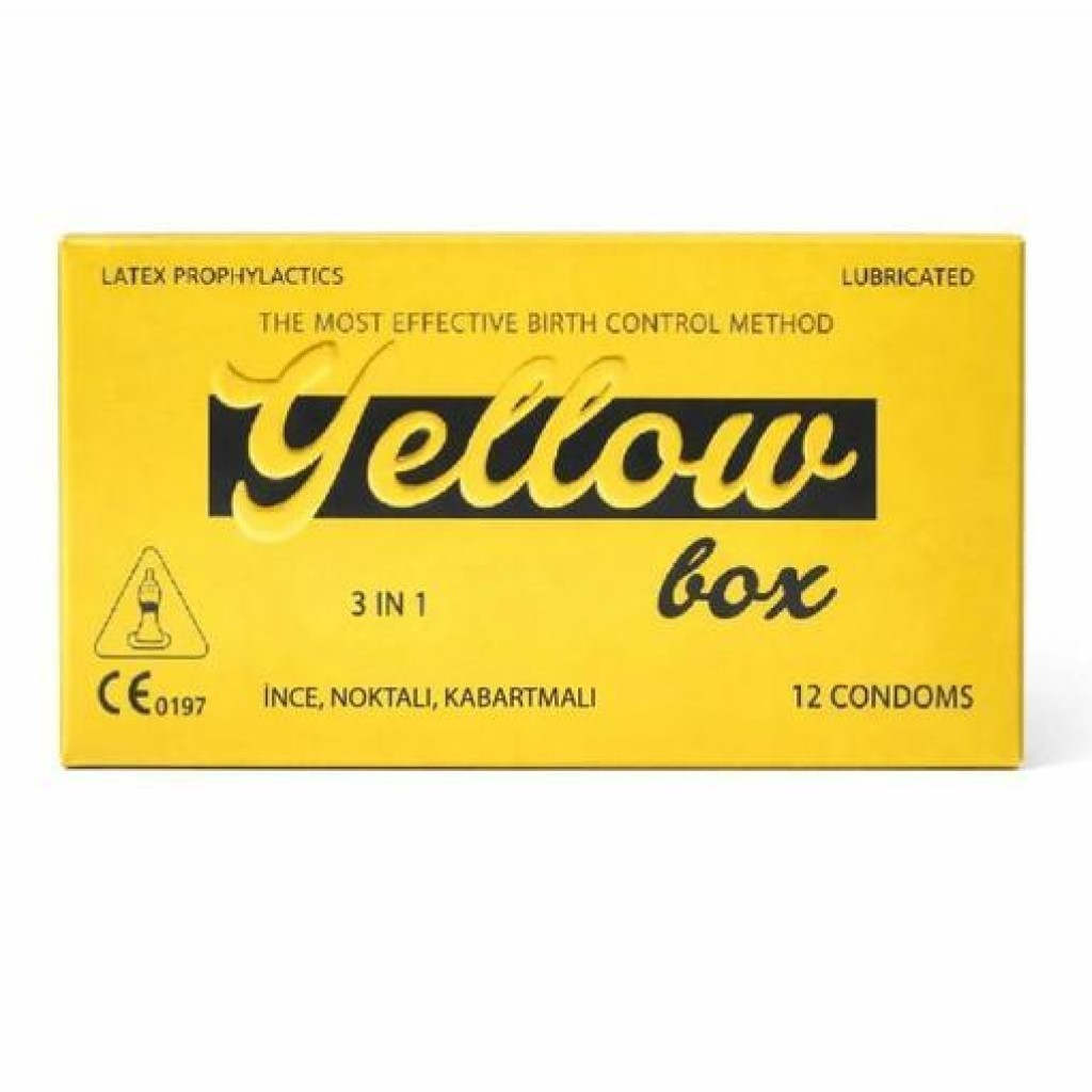 Yellow Box Prezervatif 12’li 100 Adet
