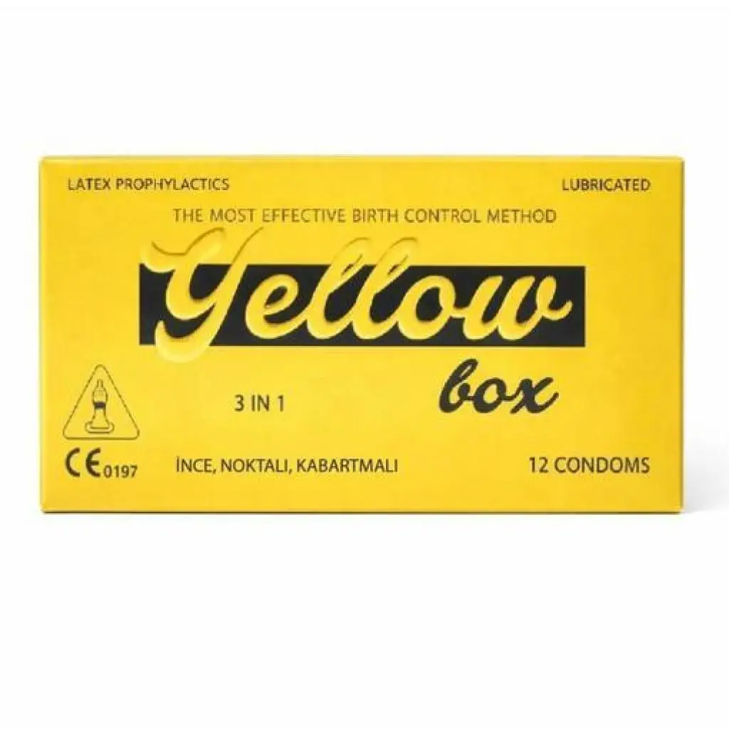 Yellow Box Prezervatif 12’li 100 Adet