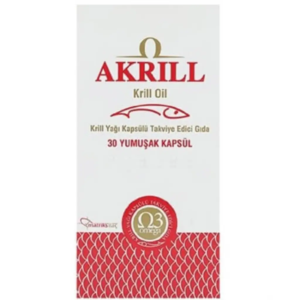 Akrill Krill Oil 30 Kapsül - Eski Ambalaj 30 Adet