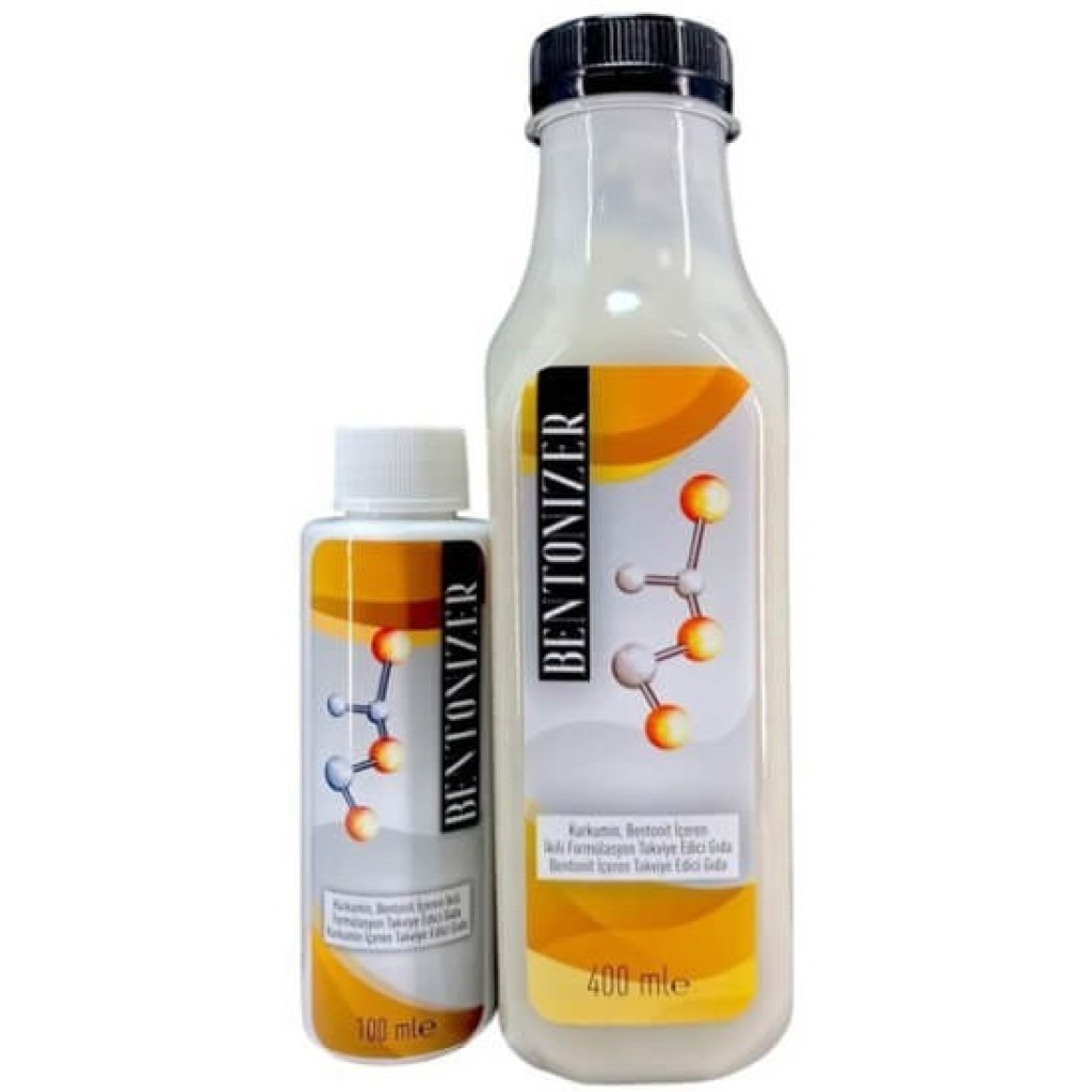 Mediclay Bentonitli Curcumin İçeren Takviye Edici Gıda 500 ml 5 Adet