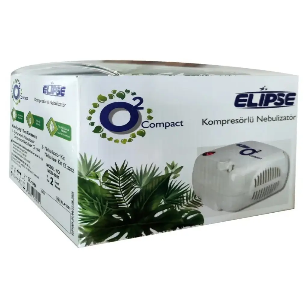 Elipse Compact Nebulizatör O2 10 Adet
