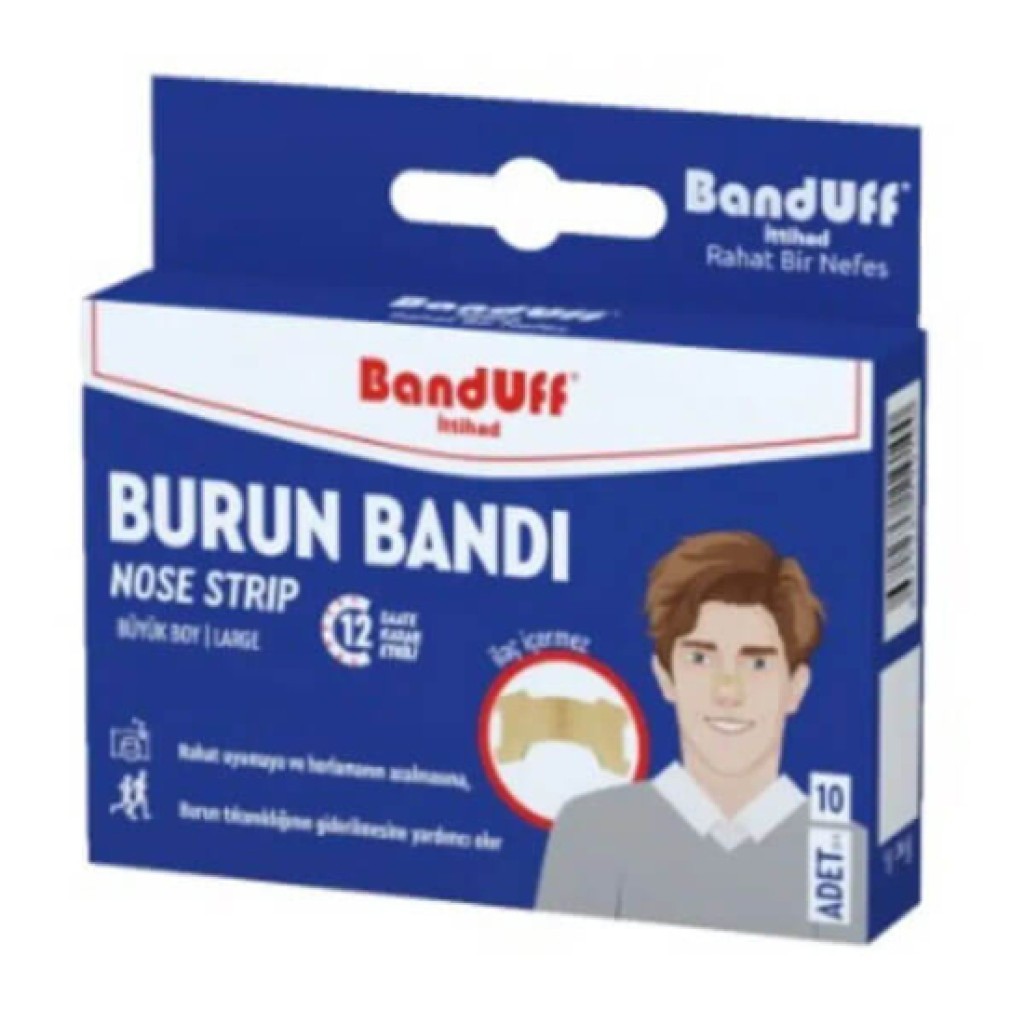 Banduff Burun Bandı Large Büyük 10’lu 100 Adet