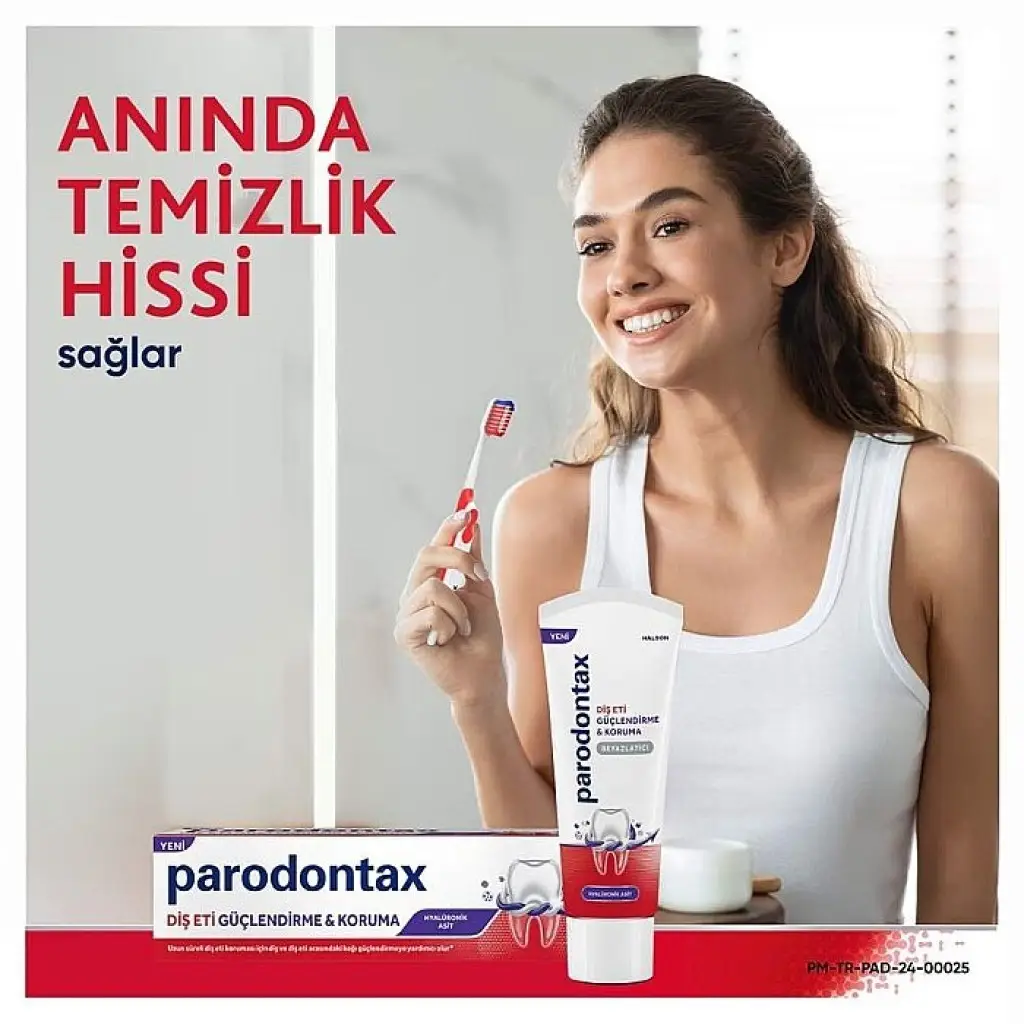 Parodontax Gelişmiş Tat Beyazlatıcı Diş Macunu 75 ml 30 Adet