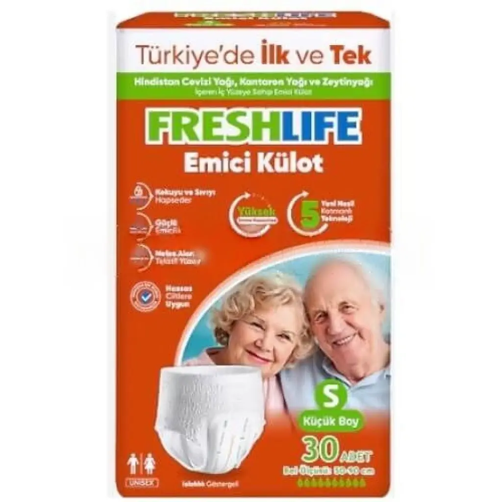 Freshlife Emici Külot Small 30’lu 10 Adet