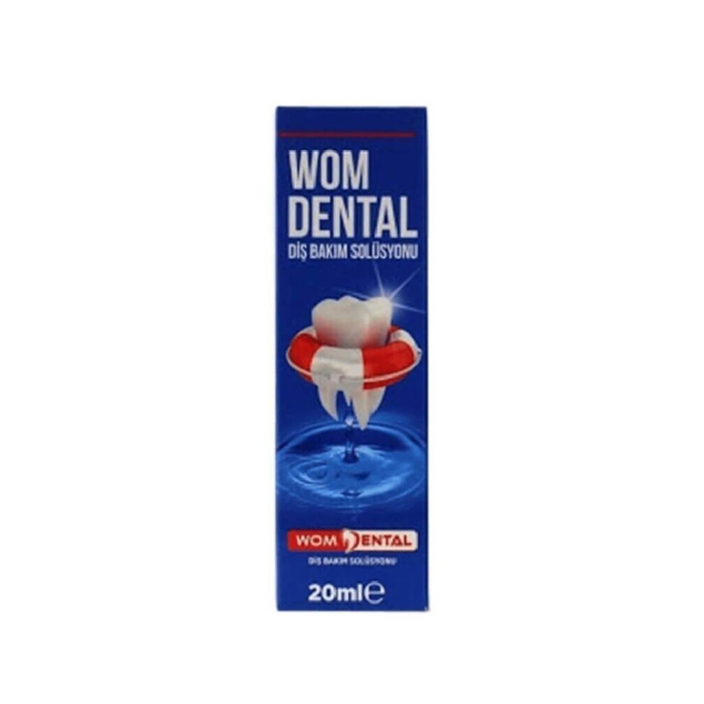 Wom Dental Diş Bakım Solüsyonu 20 ml 30 Adet