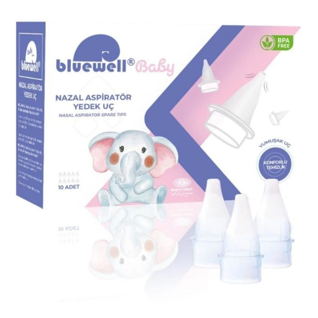 Bluewell Baby Nazal Aspiratör Yedek Ucu 10’lu 100 Adet