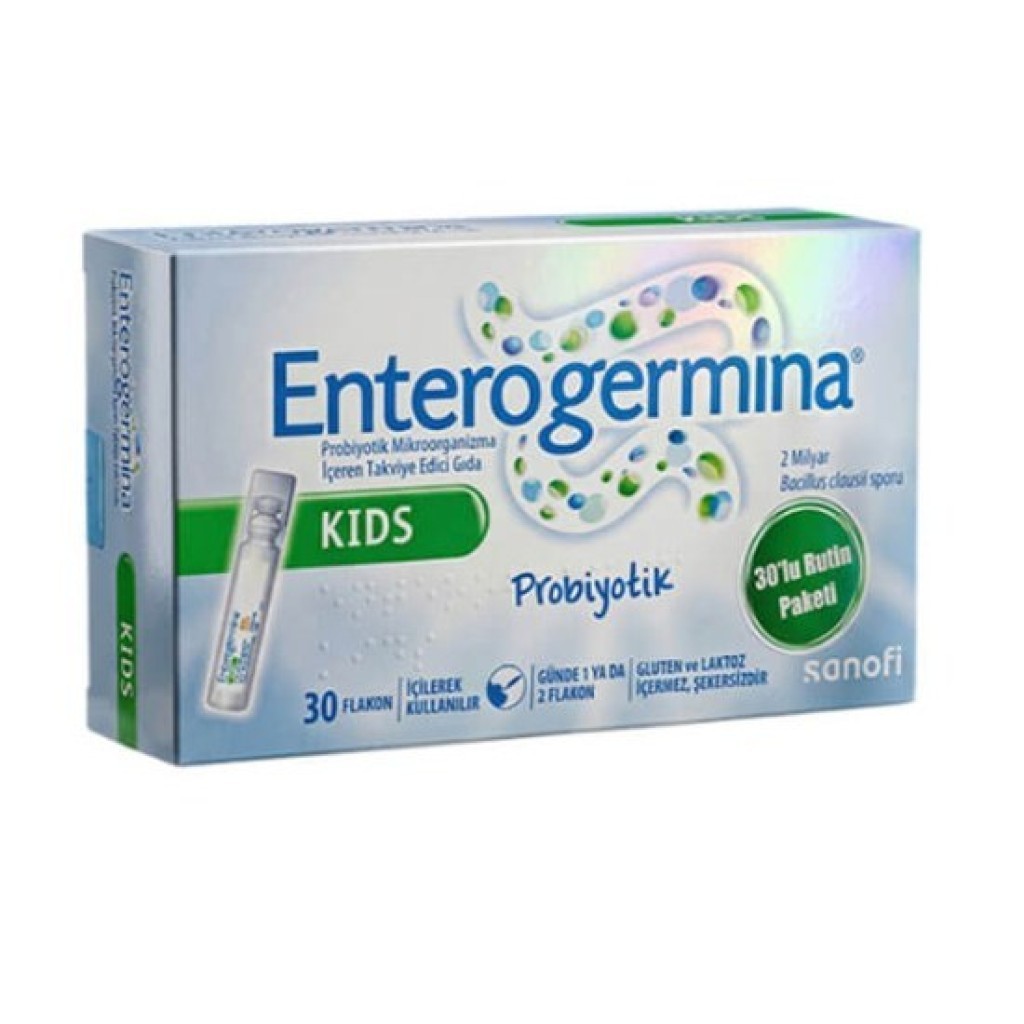 Enterogermina Kids 5 ml 30 Flakon 10 Adet