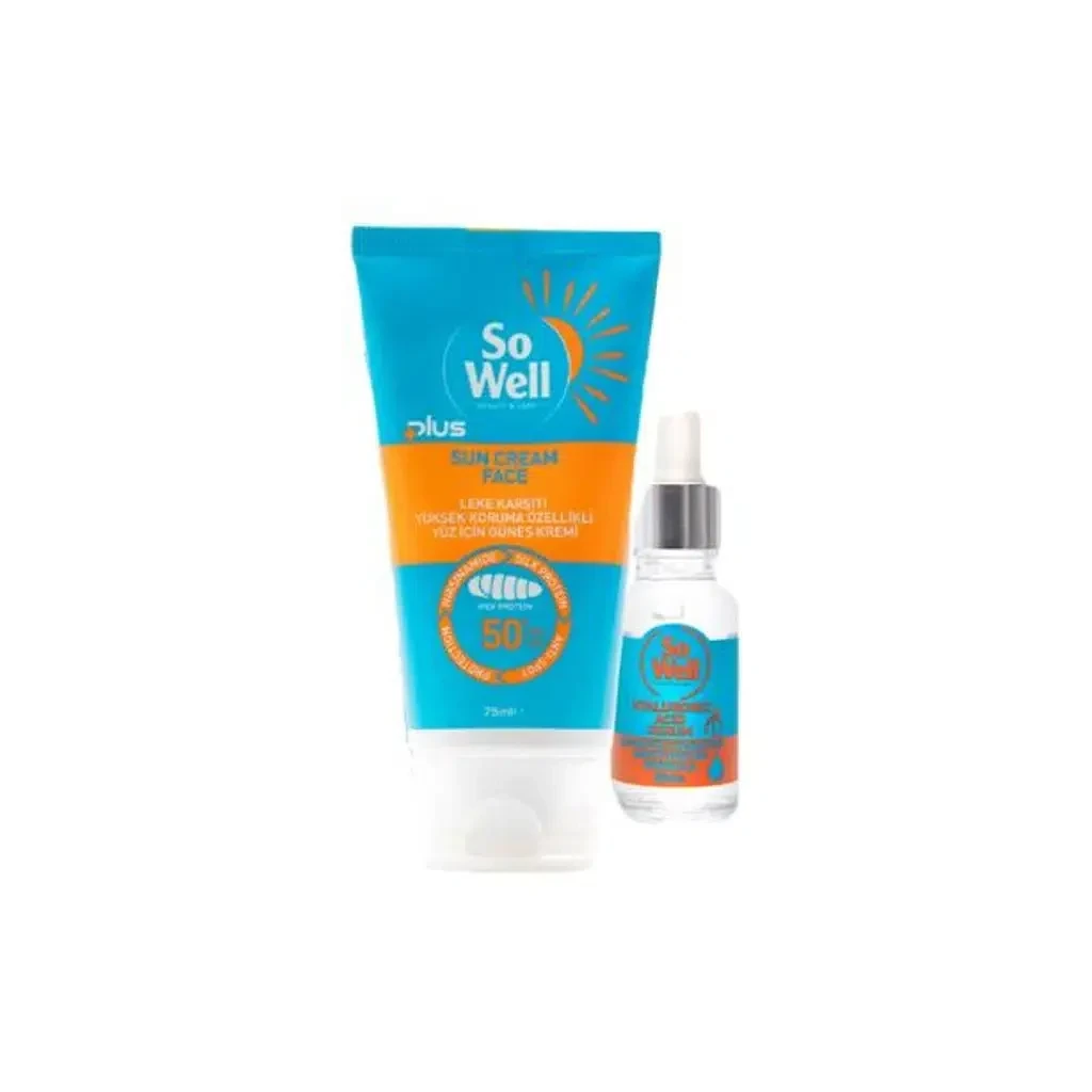 Sowell Plus Gunes Kremi SPF50+ 75 ml - Serum Hediyeli 30 Adet