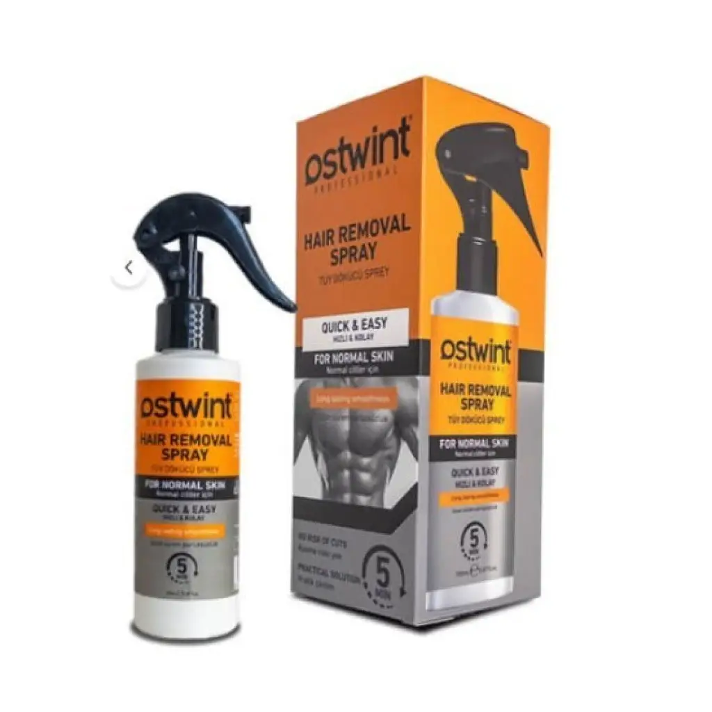 Ostwint Professional Tüy Dökücü Sprey Hızlı ve Kolay Normal Ciltler İçin 150 ml 50 Adet