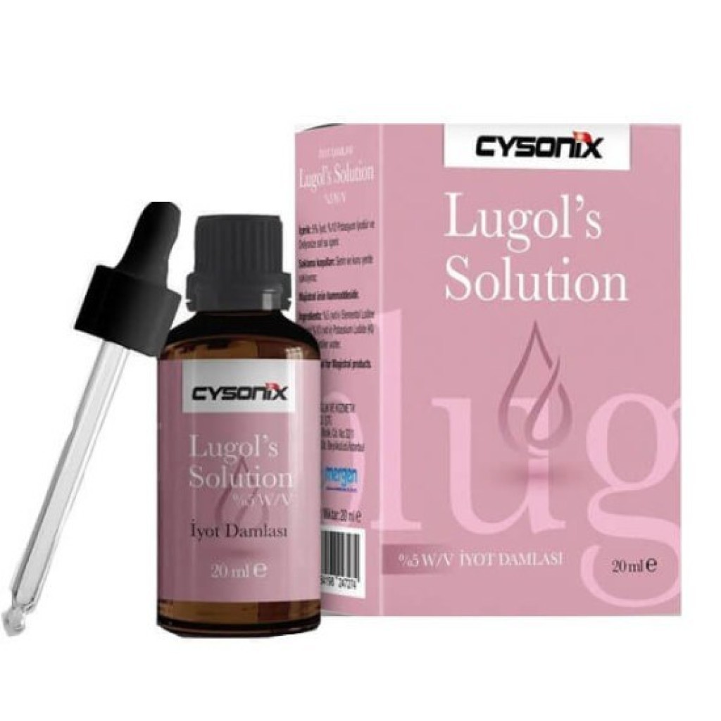 Cysonix Lugol Solution %5 20 ml 30 Adet