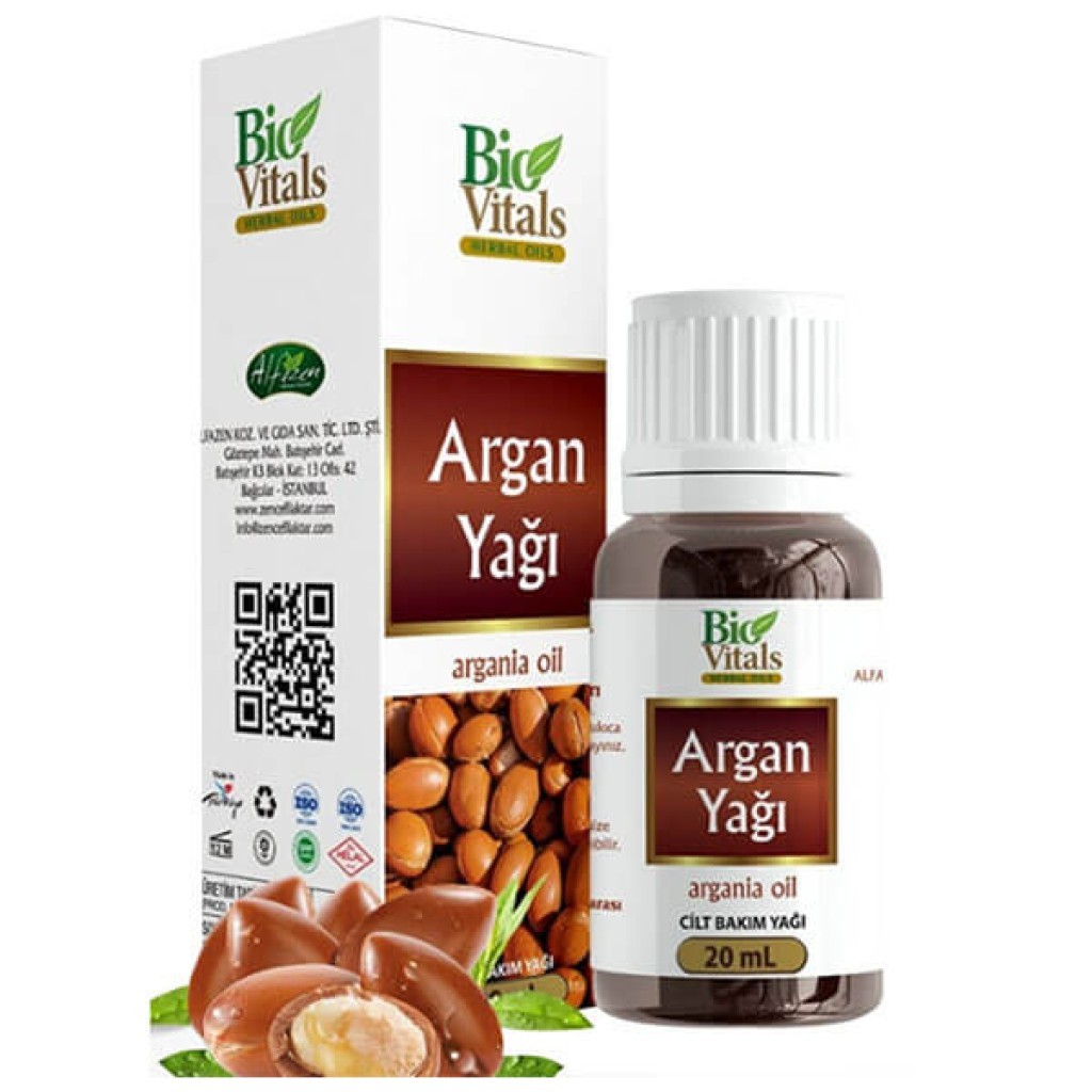 Bio Vitals Argan Yağı 20 ml 100 Adet