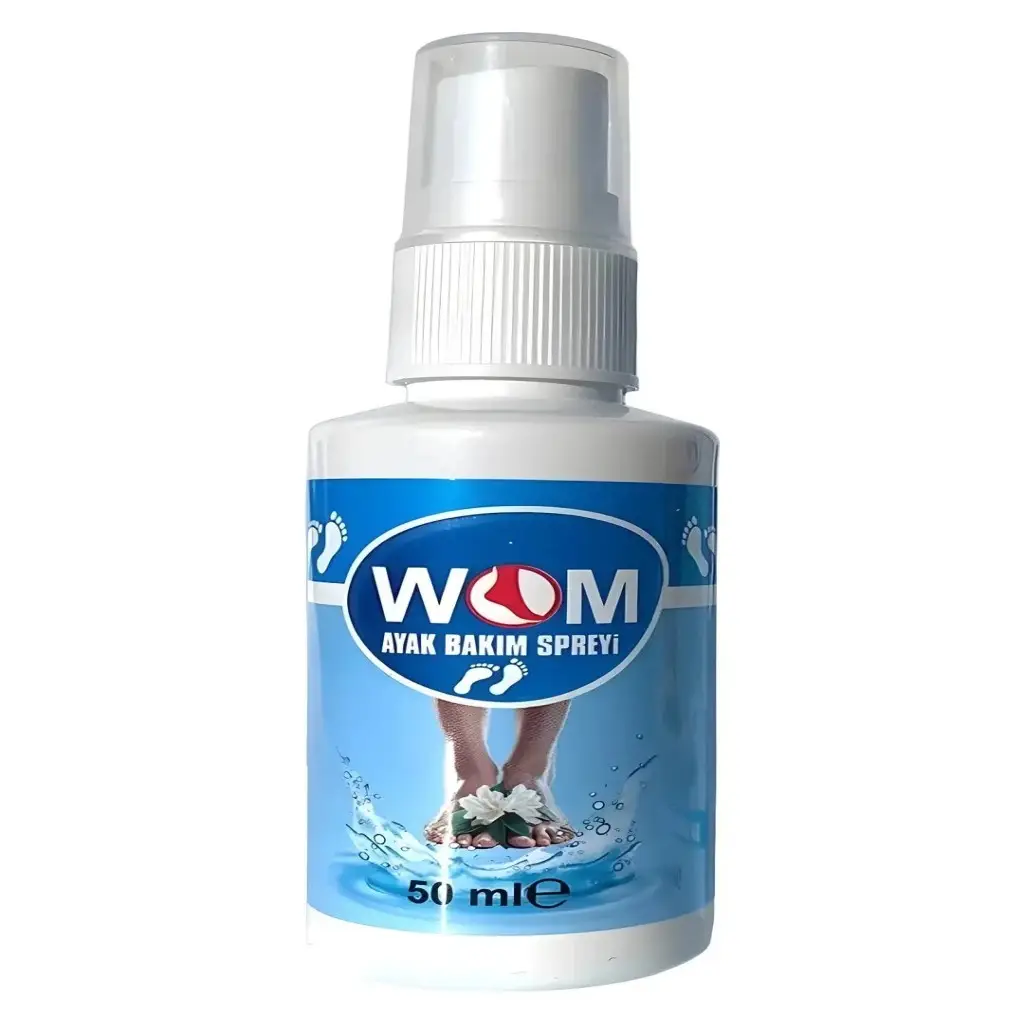 Wom Ayak Bakım Spreyi 50 ml 30 Adet