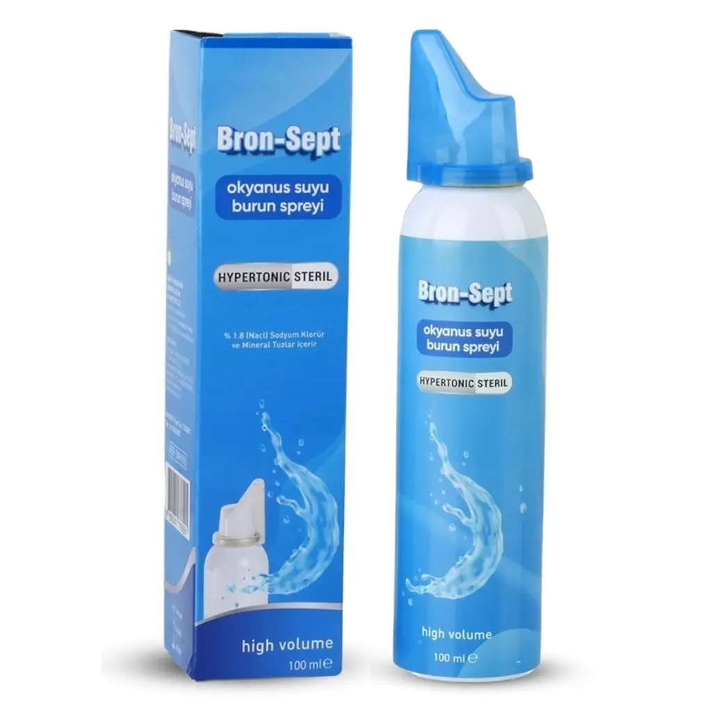 Bron-Sept Okyanus Suyu Burun Spreyi 100 ml 50 Adet