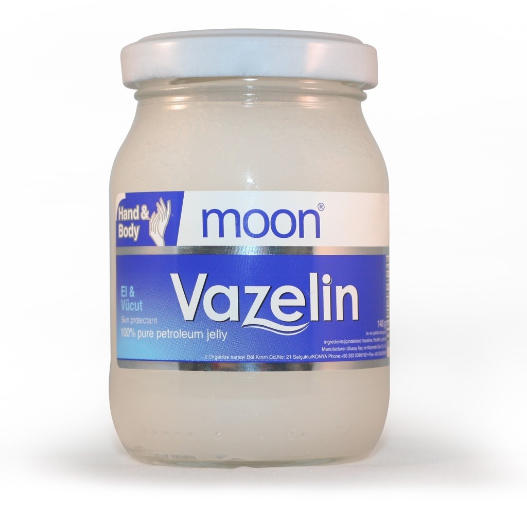 Moon Vazelin Cam Şişe Vanilya 140 ml 100 Adet