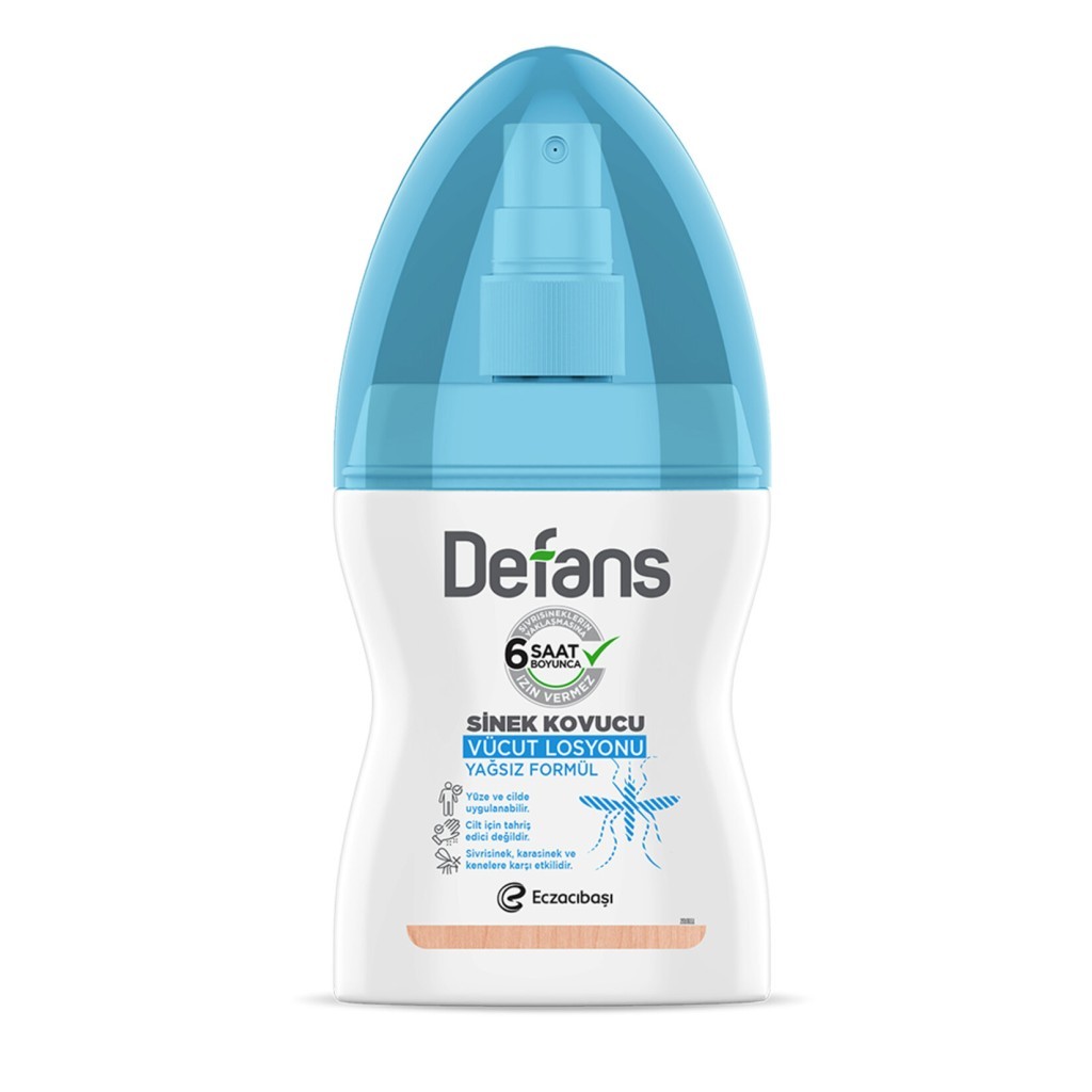 Detan Defans Su Bazlı Sinek Kovucu Losyon 100 ml 50 Adet