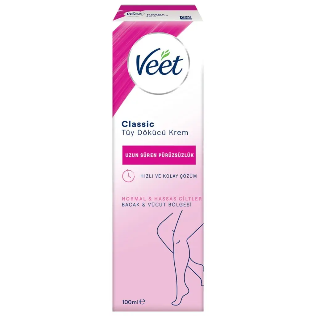 Veet Classic Tüy Dökücü Krem 100 ml 30 Adet